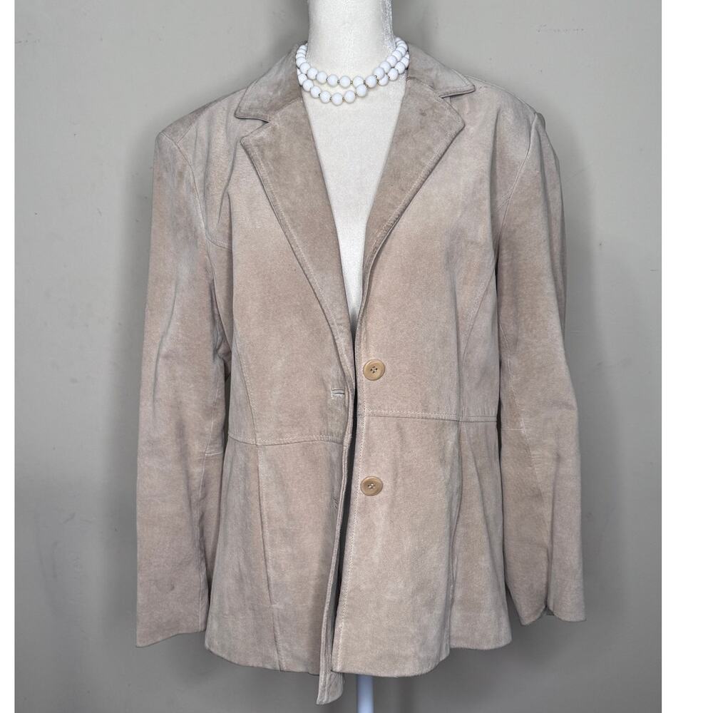 Vintage Liz Claiborne Suede Blazer Size: 12